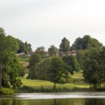 Klubbstugan från sjön