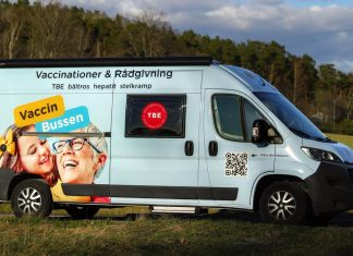 Vaccinbussen kommer på besök 16/6 – Vaccinera dig mot TBE