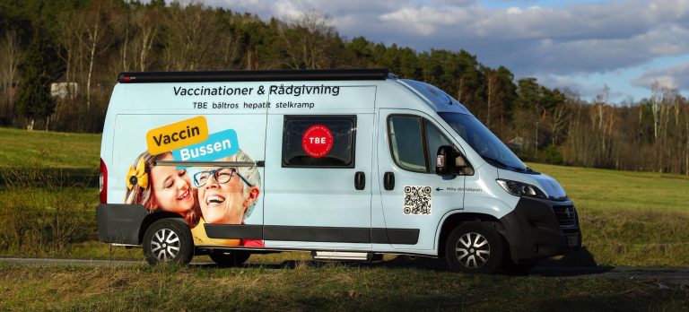 Vaccinbussen kommer på besök 16/6 – Vaccinera dig mot TBE
