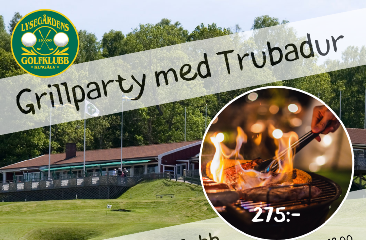 Grillkväll med Trubadur 12/7-24