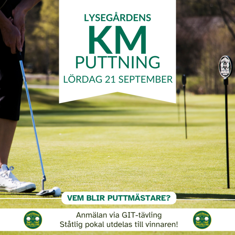 KM i puttning