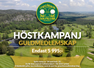 Höstkampanj Guldmedlem!