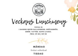 Veckan matsedel V.32