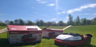 Två nya robotgräsklippare!