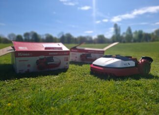 Två nya robotgräsklippare!