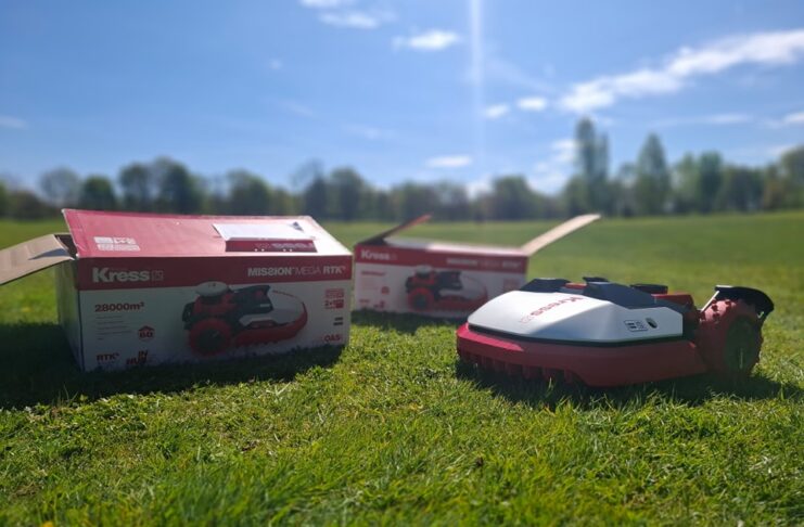 Två nya robotgräsklippare!