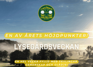En av årets höjdpunkter! Lysegårdsveckan!