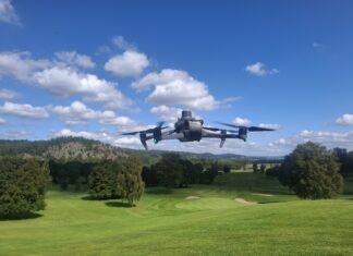 Banan mäts in och filmas till Trackman