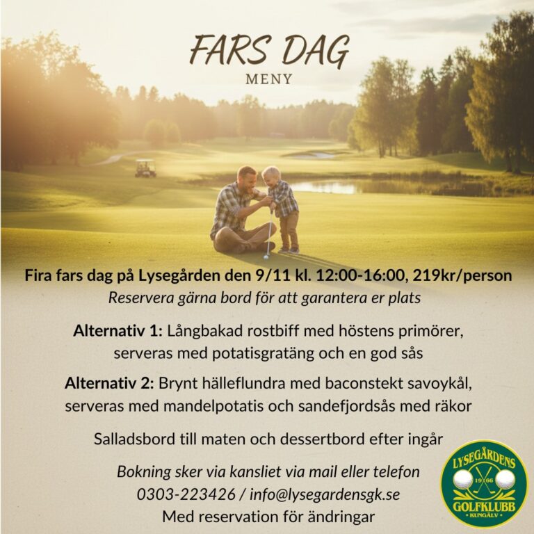 Fars dag på Lysegården