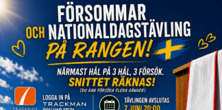 Försommar och nationaldagstävling på rangen!