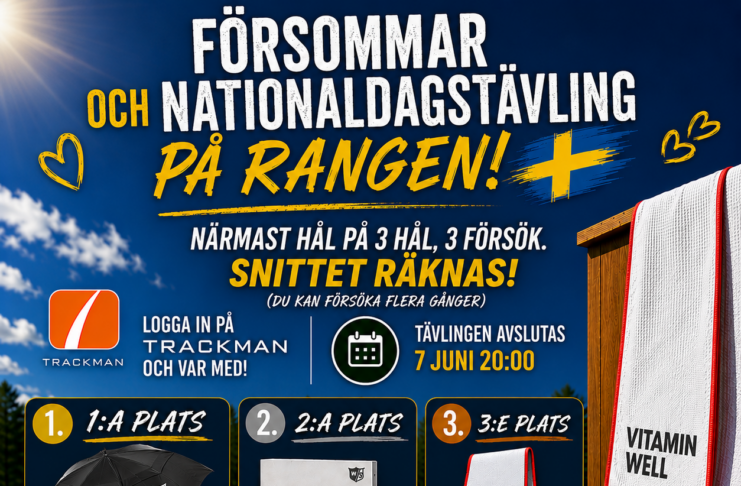 Försommar och nationaldagstävling på rangen!