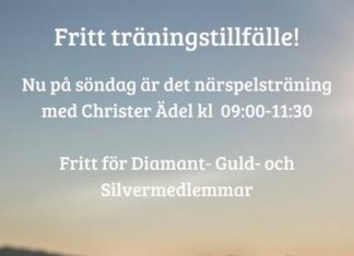 Fritt träningstillfälle!