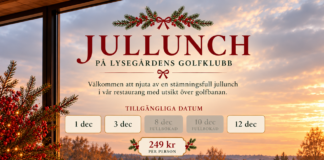 Jullunch på Lysegården!
